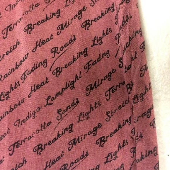 🌺 NWOT Scotch & Soda Terracotta Print Blouse Tee - Picture 5 of 5